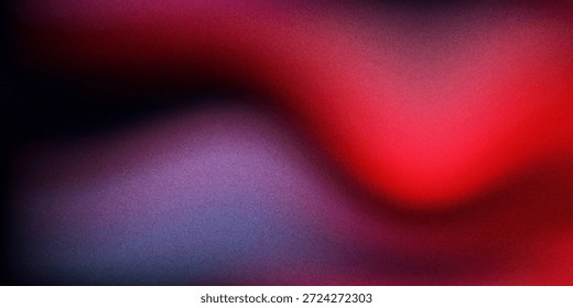 Gradiente rojo y púrpura vibrante con efecto de grano sutil y suaves rayas de luz sobre un fondo oscuro