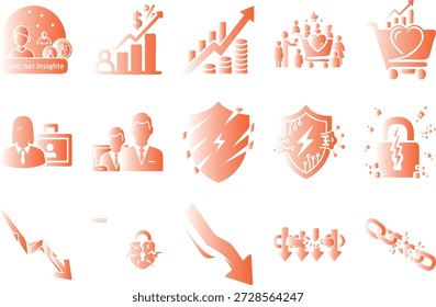 Vibrant red upward trending arrow symbolizing business growth and success, scalable vector illustration with clean lines and modern aesthetic for commercial use.