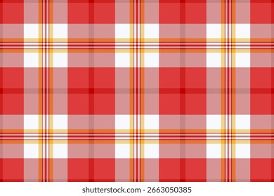 Padrão de xadrez vermelho e branco vibrante.  Perfeito para designs têxteis, fundos de site ou adicionar um toque de estilo clássico a seus projetos.