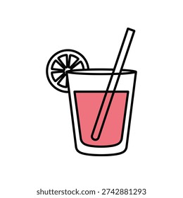 Ilustración vibrante y refrescante