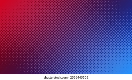 Vibrant retro halftone pattern texture background