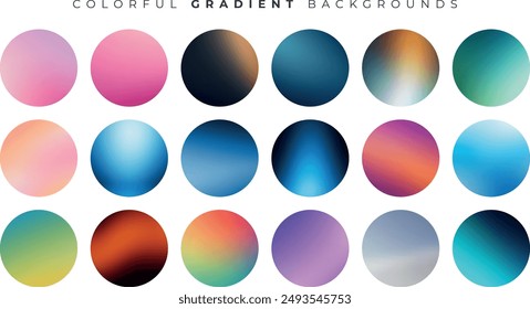 Gradient Color Vibrant Rich