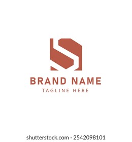 Design vibrante do logotipo S para marcas que atraem os olhos