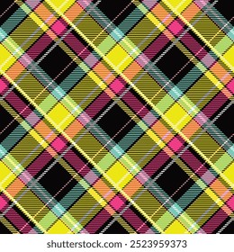 Vibrant Scottish tartan seamless patterns, Checkerboard pattern,Seamless design,colorful checkerboard,Geometric background.