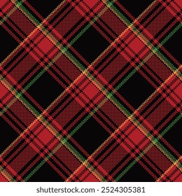 Vibrant Scottish tartan seamless patterns, Checkerboard pattern,Seamless design,colorful checkerboard,Geometric background.