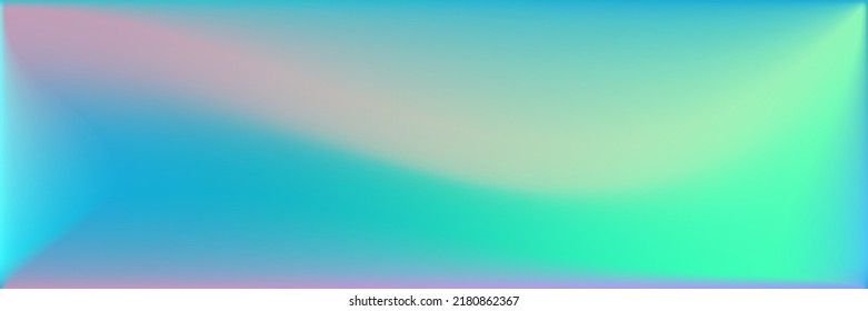 Lebhaftes Meer Wavy Gradient Mesh. Blank Natural Wavy Gradient Mesh. Dark Smooth Surface Illustration von Ocean Color. Indischer unscharfer Hintergrund. Türkisfarbene, glatte Hintergrund.