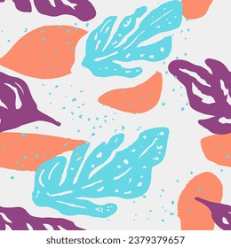 Vibrant Seamless Abstract Bloom Fabrics Design. Yellow Repetitive Color Beautiful Quill, Seamless Texture. Black Repeated Contemporary Jungle Artwork Print. 