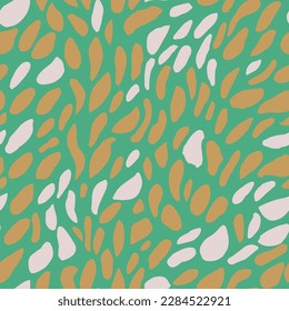 Vibrant Seamless Color Artistic Fabrics Pattern. Bright Endless Fashion Decorative Surface, Seamless Backdrop. Light Repetitive Elegant Isolated Paint Print. 