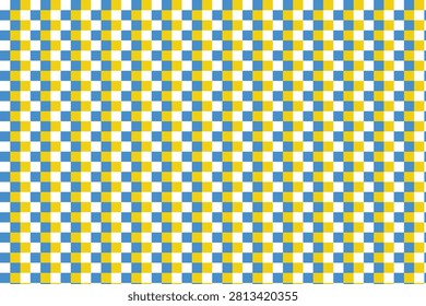 A vibrant seamless geometric checkerboard grid pattern featuring alternating blue, yellow, and white square blocks in a clean, minimalist composition. This modern repeating design is ideal for textile printing, fabric patterns, wallpaper, wrapping paper, stationery, packaging, branding, digital backgrounds, home décor, and surface pattern applications. Its crisp geometric structure and bold color palette make it suitable for both commercial and creative design projects.

#GeometricPattern #Checkerboard #GridPattern #SeamlessPattern #AbstractDesign #MinimalDesign #ModernPattern #SurfacePattern #TextileDesign #WallpaperDesign #FabricPrint #WrappingPaper #VectorArt #GraphicDesign #ContemporaryDesign #RepeatPattern #BlueYellow #BackgroundDesign #Minimalist #PrintablePattern