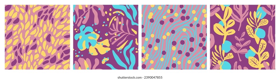Vibrant Seamless Summer Beach Style Wallpaper. Green Repeated Decoration Fresh Template, Seamless Art. White Endless Doodle Isolated Ornament Pattern. 