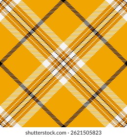 Vibrant seamless tartan pattern. Dynamic woven texture, great for backgrounds or textiles. Perfect for autumn, fall, fashion, or classic designs.
