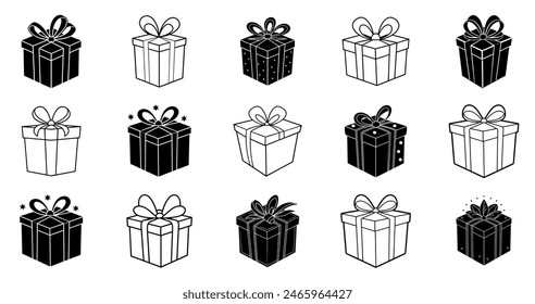 A vibrant Shutterstock vector of a gift box, showcasing colorful wrapping and decorative elements. Perfect for celebrations, holidays, and special occasions, symbolizing joy and generosity.