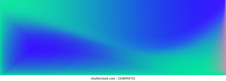 Vibrant Sky Wavy Neon Light Gradient Background. Curve Colorful Sunrise Glow Blurred Smooth Surface. Color Liquid Fluid Vivid Multicolor Wallpaper. Bright Sunset Dynamic Pastel Water Gradient Mesh.