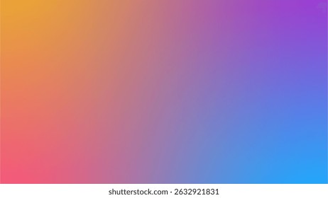 Vibrant Smooth Colorful Gradient Background