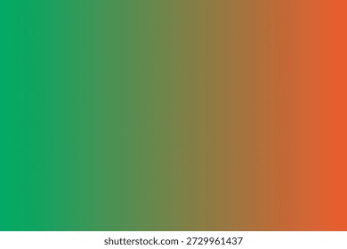 Un fondo degradado vibrante y suave cambia de un verde exuberante a un naranja cálido, creando una estética visualmente atractiva y moderna.