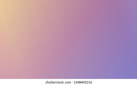 Vibrant And Smooth Gradient Soft Colors Background. For Cover Page, Poster, Banner Of Websites. Vector Illustration