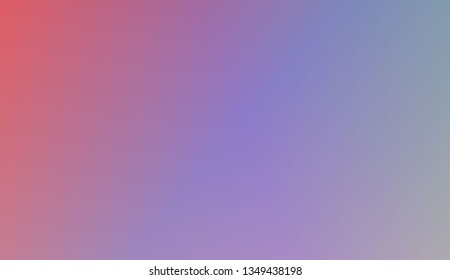 Vibrant And Smooth Gradient Soft Colors Background. For Cover Page, Poster, Banner Of Websites. Vector Illustration