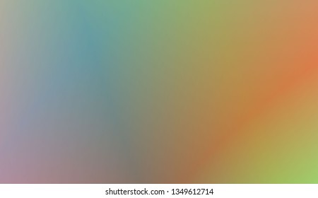 Vibrant And Smooth Gradient Soft Colors Background. For Cover Page, Poster, Banner Of Websites. Vector Illustration
