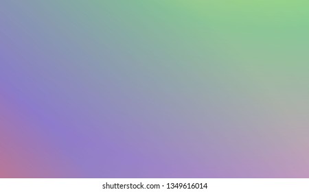 Vibrant And Smooth Gradient Soft Colors Background. For Cover Page, Poster, Banner Of Websites. Vector Illustration