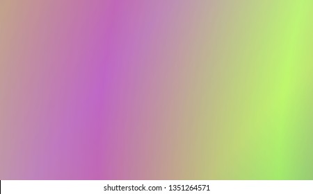 Vibrant And Smooth Gradient Soft Colors Background. For Cover Page, Poster, Banner Of Websites. Vector Illustration