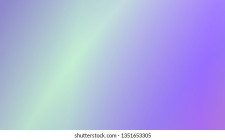 Vibrant And Smooth Gradient Soft Colors Background. For Cover Page, Poster, Banner Of Websites. Vector Illustration