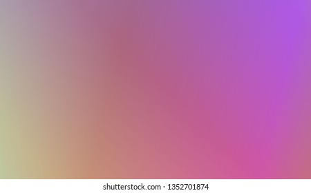 Vibrant And Smooth Gradient Soft Colors Background. For Cover Page, Poster, Banner Of Websites. Vector Illustration