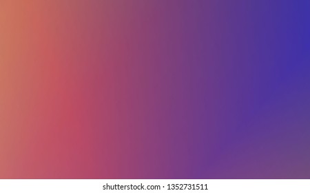 Vibrant And Smooth Gradient Soft Colors Background. For Cover Page, Poster, Banner Of Websites. Vector Illustration