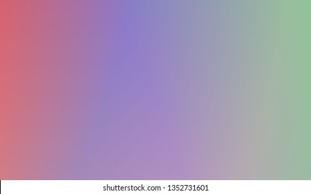 Vibrant And Smooth Gradient Soft Colors Background. For Cover Page, Poster, Banner Of Websites. Vector Illustration