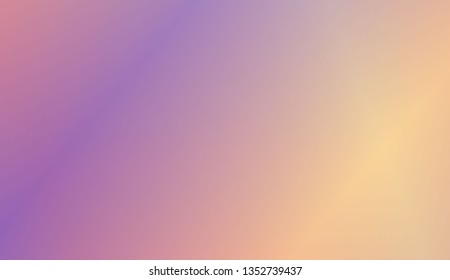 Vibrant And Smooth Gradient Soft Colors Background. For Cover Page, Poster, Banner Of Websites. Vector Illustration
