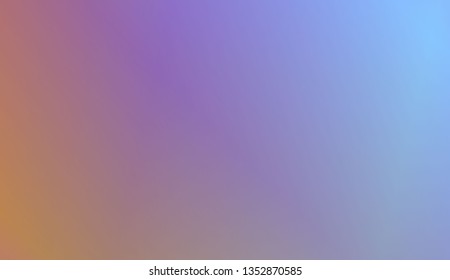 Vibrant And Smooth Gradient Soft Colors Background. For Cover Page, Poster, Banner Of Websites. Vector Illustration