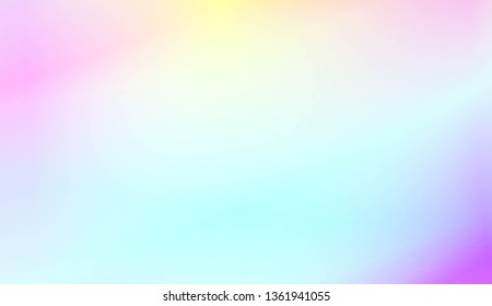 Vibrant And Smooth Gradient Soft Colors Background. For Greeting Card, Brochure, Banner Calendar. Vector Illustration