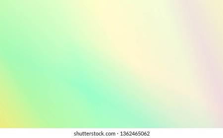 Vibrant And Smooth Gradient Soft Colors Background. For Greeting Card, Brochure, Banner Calendar. Vector Illustration
