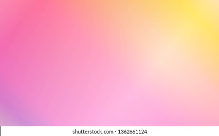 Vibrant And Smooth Gradient Soft Colors Background. For Greeting Card, Brochure, Banner Calendar. Vector Illustration