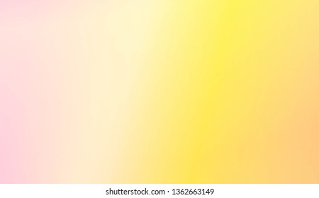 Vibrant And Smooth Gradient Soft Colors Background. For Greeting Card, Brochure, Banner Calendar. Vector Illustration