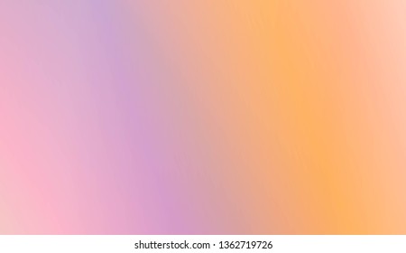Vibrant And Smooth Gradient Soft Colors Background. For Greeting Card, Brochure, Banner Calendar. Vector Illustration