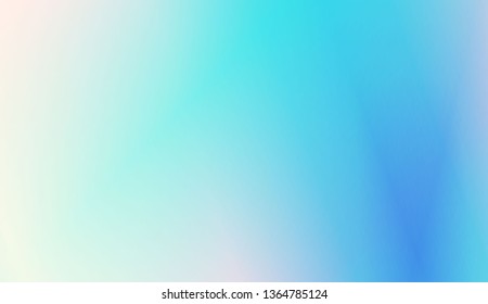 Vibrant And Smooth Gradient Soft Colors Background. For Greeting Card, Brochure, Banner Calendar. Vector Illustration