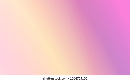 Vibrant And Smooth Gradient Soft Colors Background. For Greeting Card, Brochure, Banner Calendar. Vector Illustration