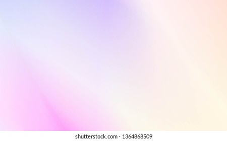 Vibrant And Smooth Gradient Soft Colors Background. For Greeting Card, Brochure, Banner Calendar. Vector Illustration