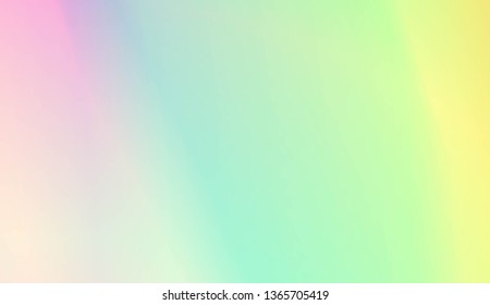 Vibrant And Smooth Gradient Soft Colors Background. For Greeting Card, Brochure, Banner Calendar. Vector Illustration