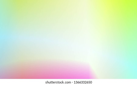 Vibrant And Smooth Gradient Soft Colors Background. For Greeting Card, Brochure, Banner Calendar. Vector Illustration