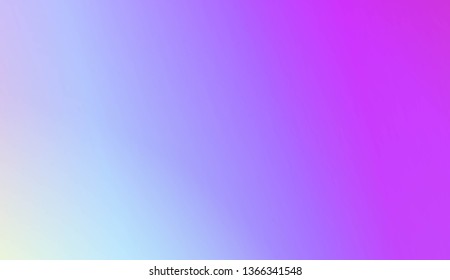 Vibrant And Smooth Gradient Soft Colors Background. For Greeting Card, Brochure, Banner Calendar. Vector Illustration