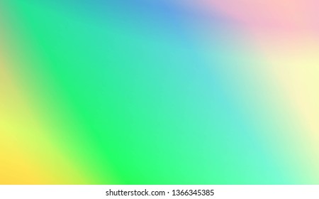Vibrant And Smooth Gradient Soft Colors Background. For Greeting Card, Brochure, Banner Calendar. Vector Illustration