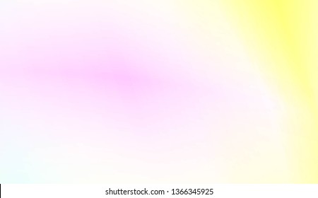 Vibrant And Smooth Gradient Soft Colors Background. For Greeting Card, Brochure, Banner Calendar. Vector Illustration
