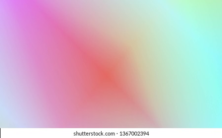 Vibrant And Smooth Gradient Soft Colors Background. For Greeting Card, Brochure, Banner Calendar. Vector Illustration