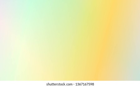 Vibrant And Smooth Gradient Soft Colors Background. For Greeting Card, Brochure, Banner Calendar. Vector Illustration