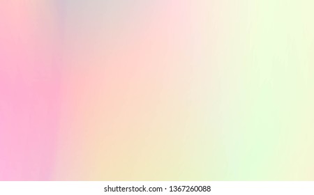 Vibrant And Smooth Gradient Soft Colors Background. For Greeting Card, Brochure, Banner Calendar. Vector Illustration