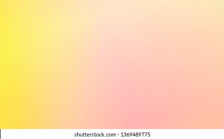 Vibrant And Smooth Gradient Soft Colors Background. For Greeting Card, Brochure, Banner Calendar. Vector Illustration