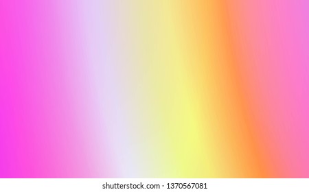 Vibrant And Smooth Gradient Soft Colors Background. For Greeting Card, Brochure, Banner Calendar. Vector Illustration