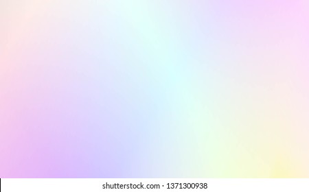 Vibrant And Smooth Gradient Soft Colors Background. For Greeting Card, Brochure, Banner Calendar. Vector Illustration