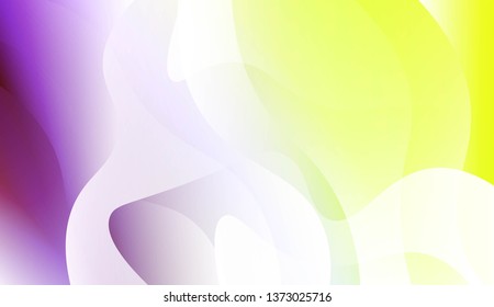 Vibrant And Smooth Gradient Soft Colors Wave Geometric Shape. For Cover Page, Poster, Banner Of Websites. Vector Illustration